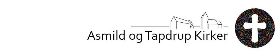 Logo af Asmild og Tapdrup kirker